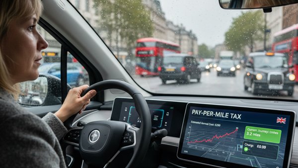 Pemerintah Inggris Pertimbangkan Pajak Jarak Tempuh EV Mulai 2028: Mampukah Menambal Kas Negara Tanpa Mengganggu Transisi Hijau? image