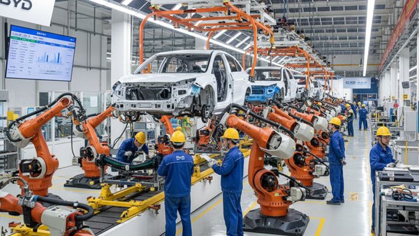 BYD Tancap Gas, Bidik Penjualan Global 1,6 Juta Unit Mobil Listrik di Luar Negeri pada 2026 image